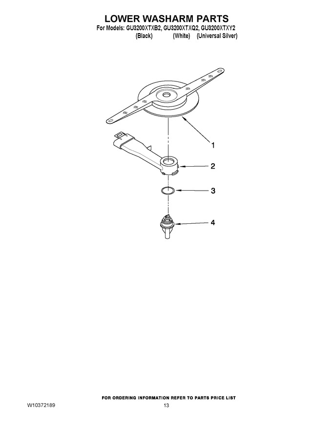 Diagram for GU3200XTXY2