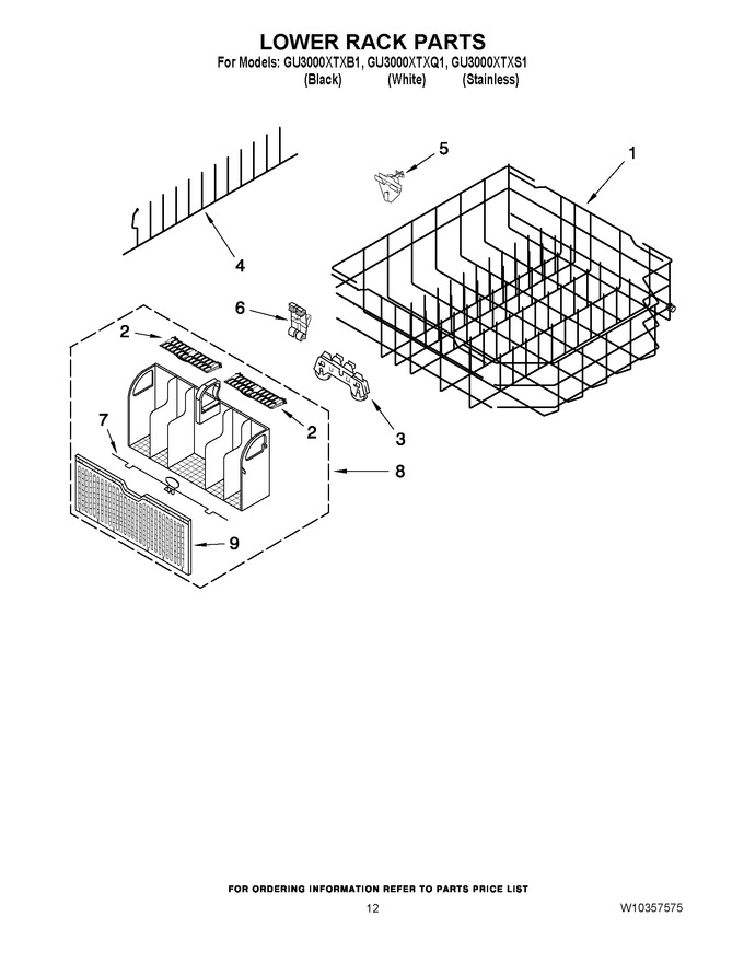Diagram for GU3000XTXS1