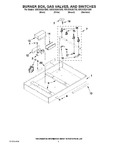 Diagram for 02 - Burner Box, Gas Valves, And Switches