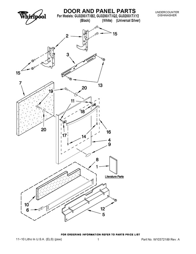Diagram for GU3200XTXQ2