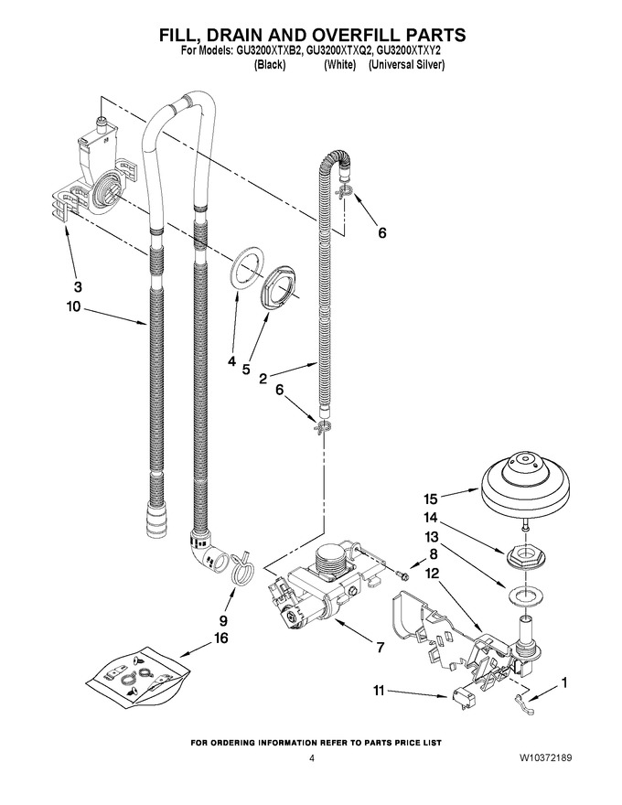 Diagram for GU3200XTXY2