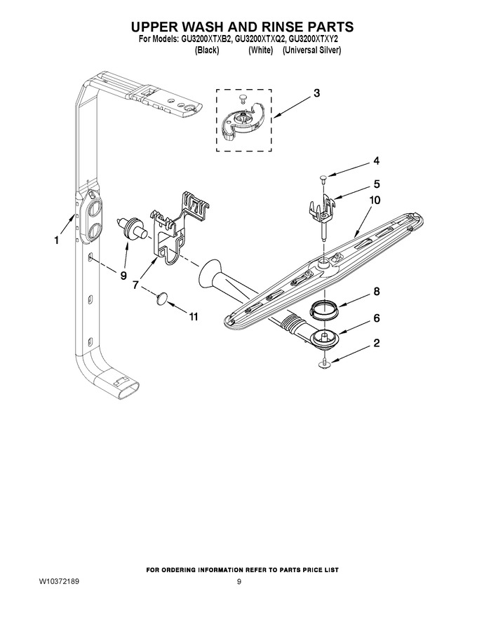 Diagram for GU3200XTXY2