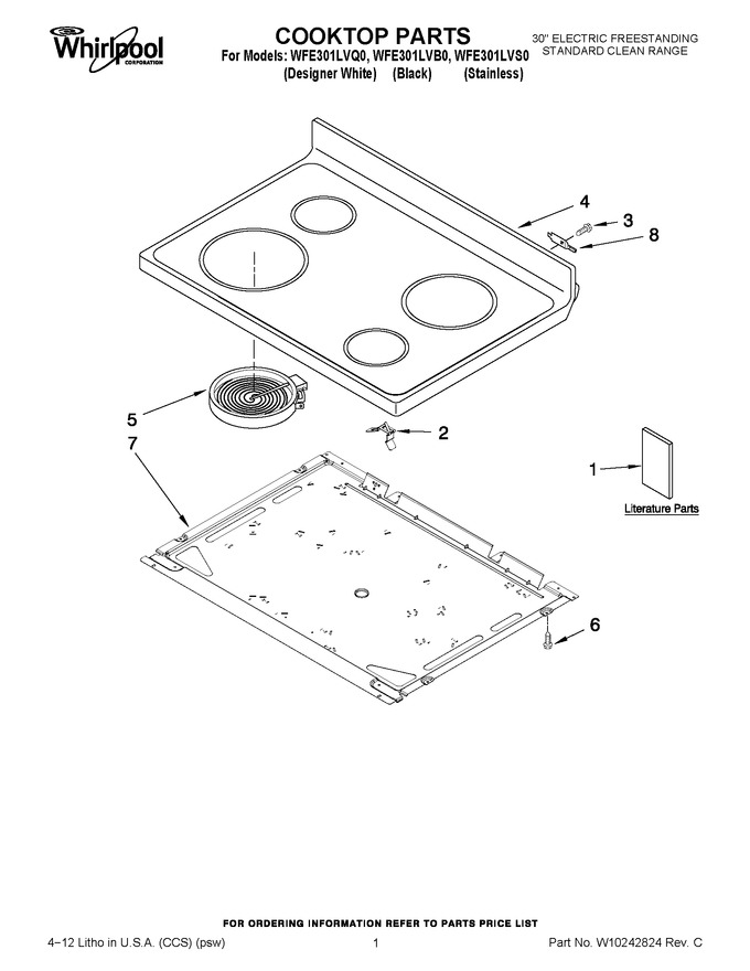 Diagram for WFE301LVS0