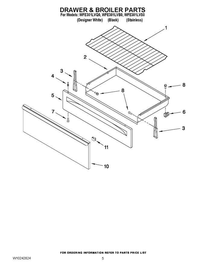 Diagram for WFE301LVQ0