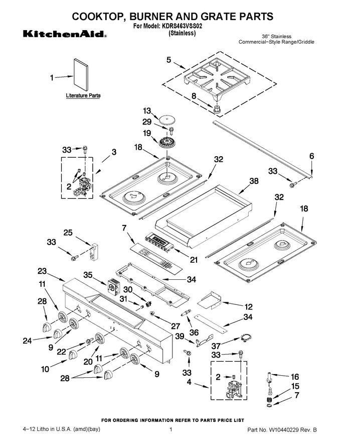 Diagram for KDRS463VSS02