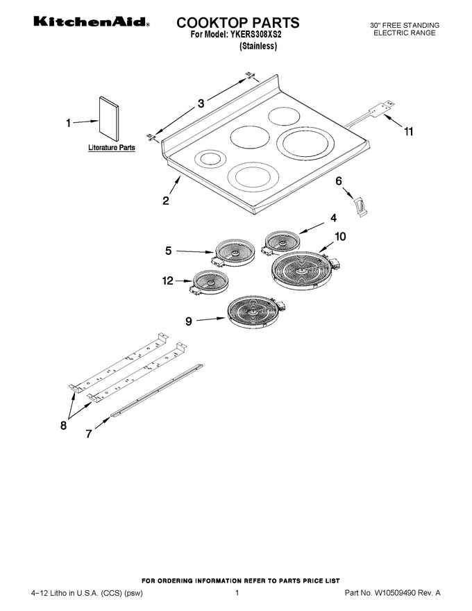 Diagram for YKERS308XS2