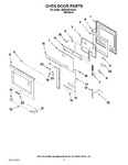 Diagram for 06 - Oven Door Parts