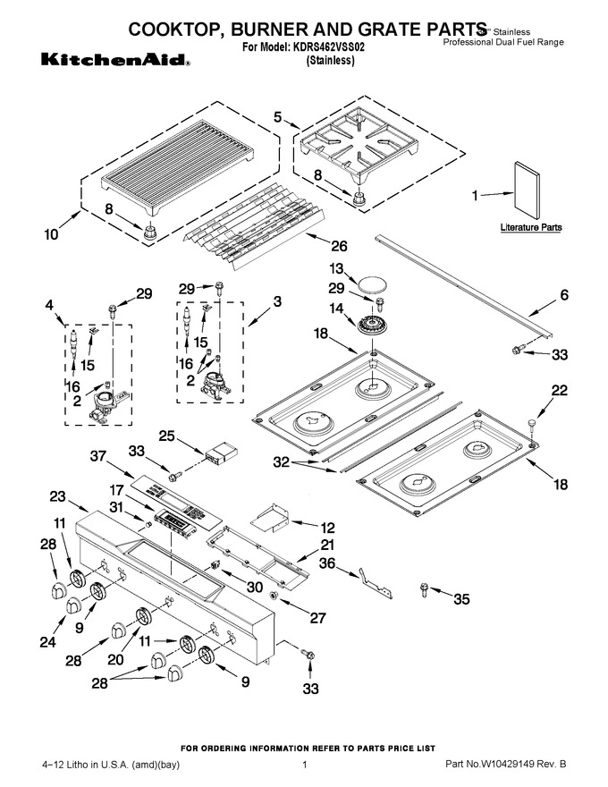 Diagram for KDRS462VSS02