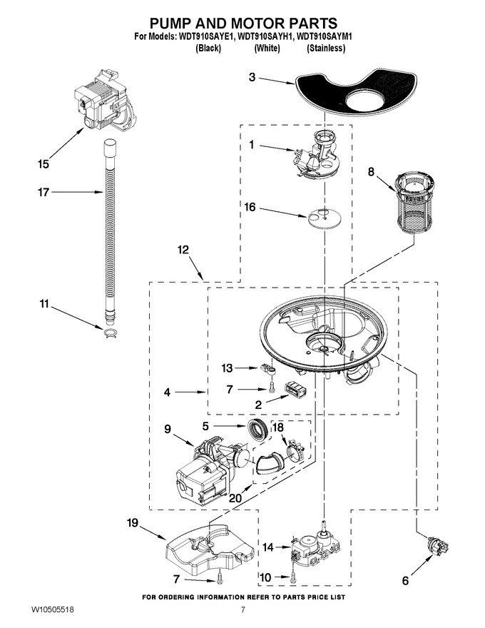 Diagram for WDT910SAYM1