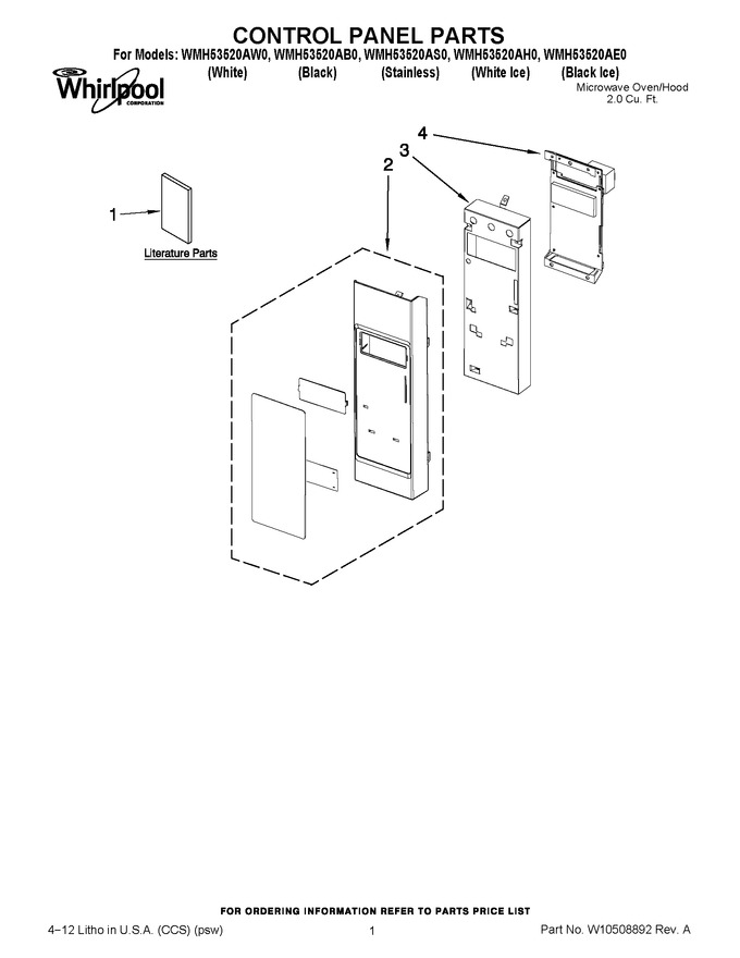 Diagram for WMH53520AB0