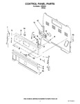 Diagram for 02 - Control Panel Parts