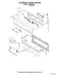 Diagram for 02 - Control Panel Parts