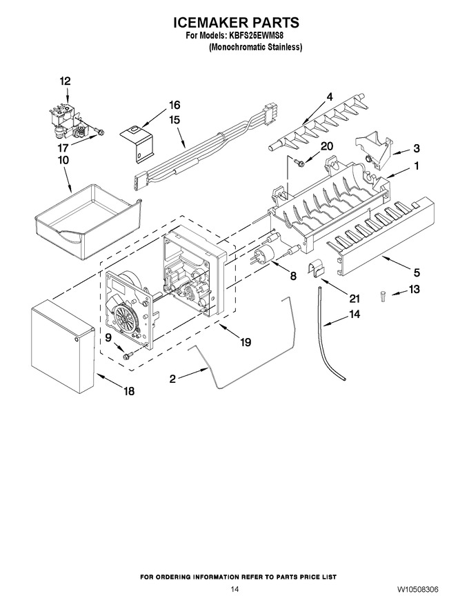 Diagram for KBFS25EWMS8