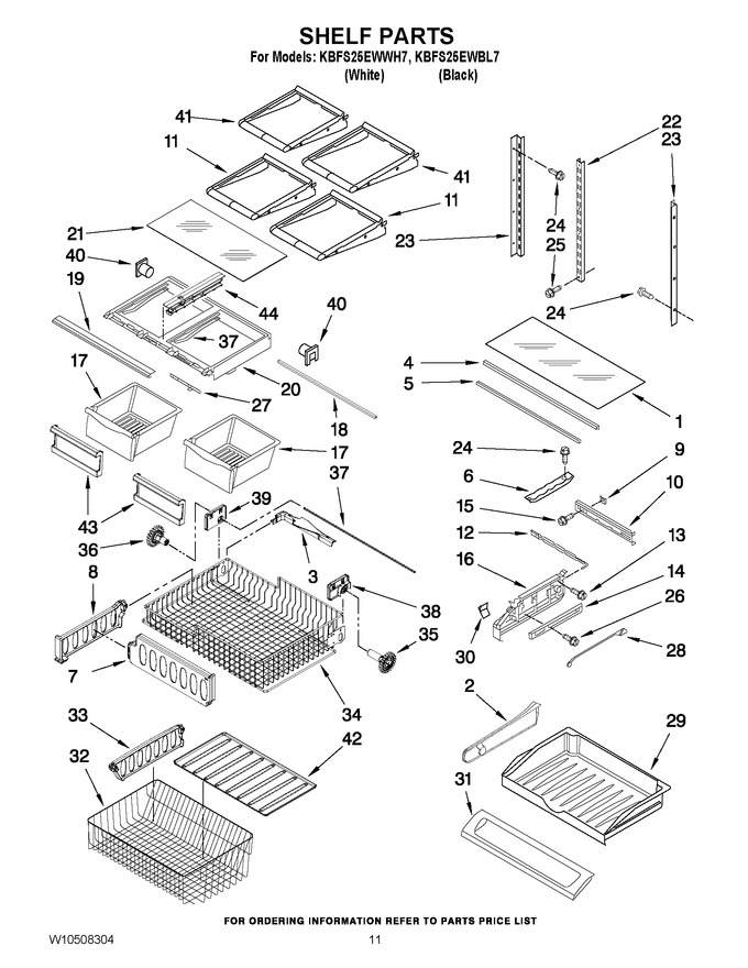 Diagram for KBFS25EWWH7