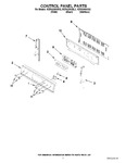 Diagram for 02 - Control Panel Parts