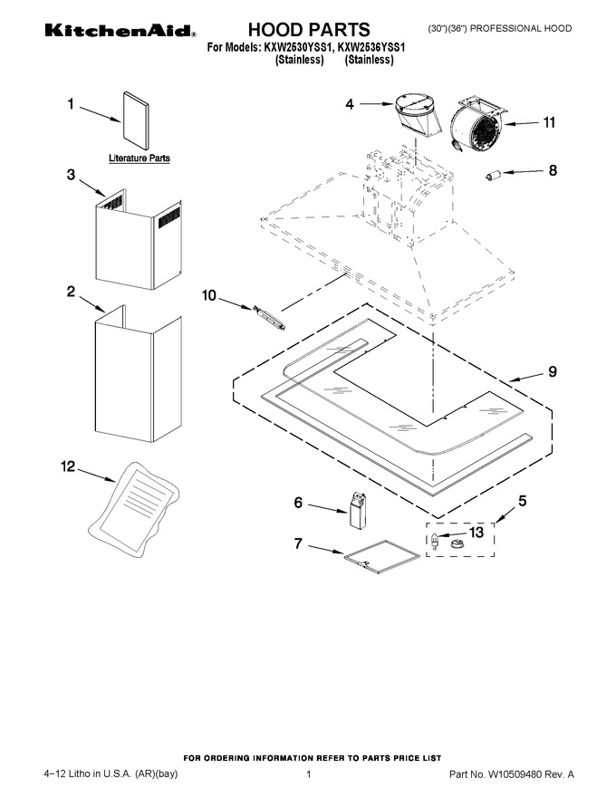 Diagram for KXW2536YSS1