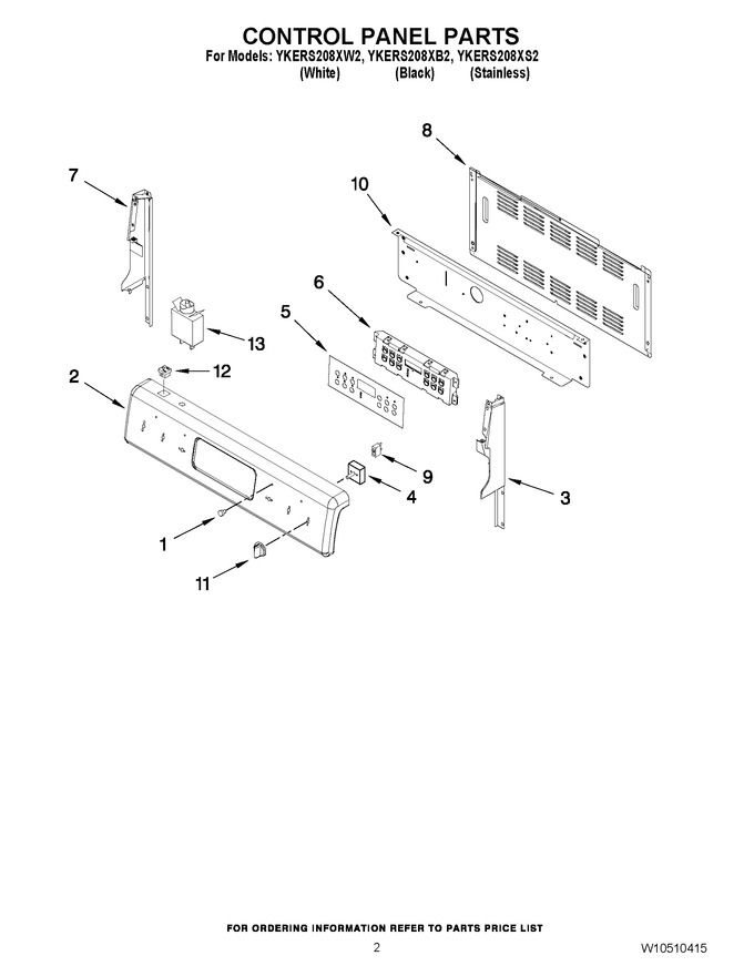 Diagram for YKERS208XS2