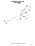 Diagram for 02 - Control Panel Parts