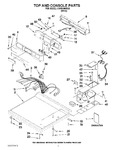 Diagram for 01 - Top And Console Parts
