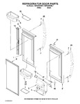 Diagram for 04 - Refrigerator Door Parts