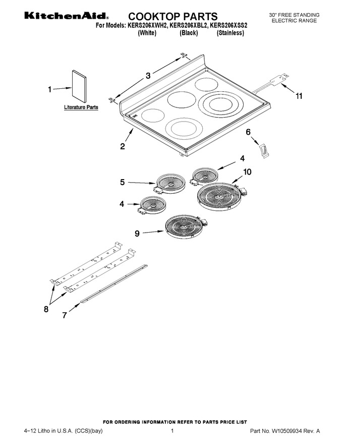 Diagram for KERS206XWH2