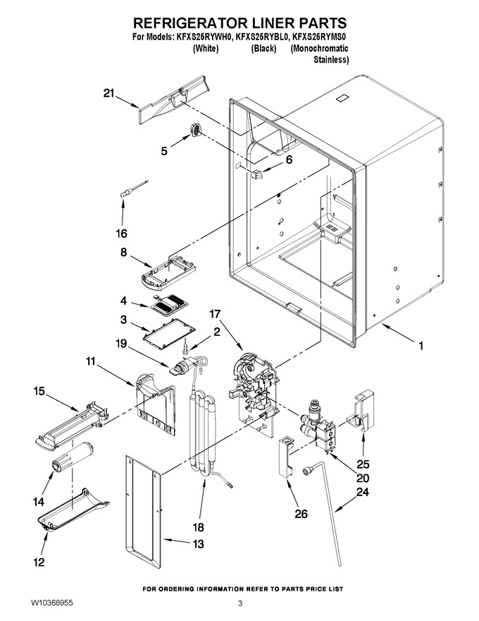 Diagram for KFXS25RYWH0