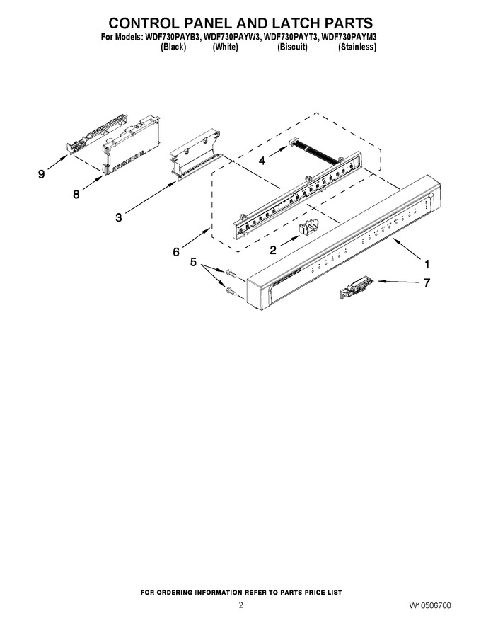 Diagram for WDF730PAYT3