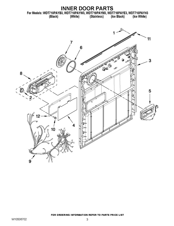 Diagram for WDT710PAYH3