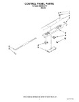 Diagram for 02 - Control Panel Parts