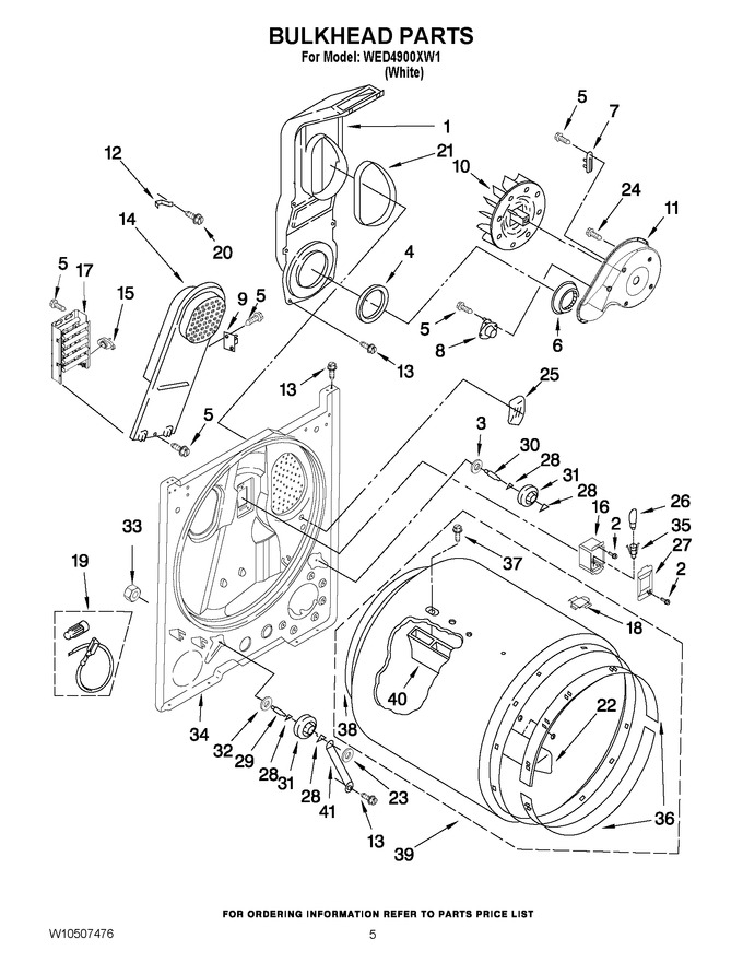 Diagram for WED4900XW1