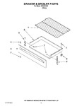 Diagram for 04 - Drawer & Broiler Parts