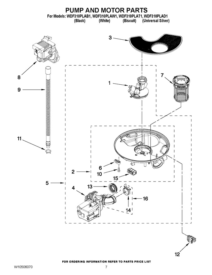 Diagram for WDF310PLAW1