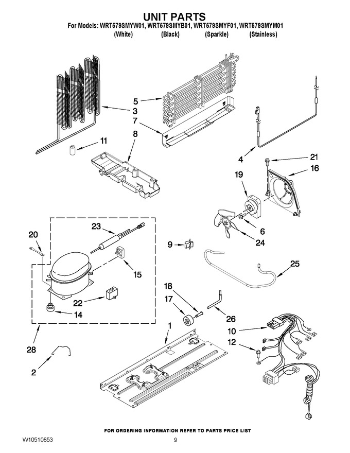 Diagram for WRT579SMYW01