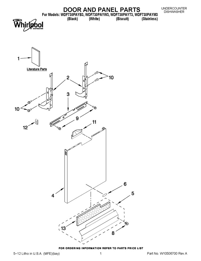 Diagram for WDF730PAYM3