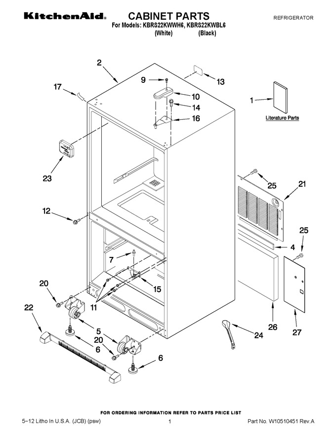 Diagram for KBRS22KWWH6
