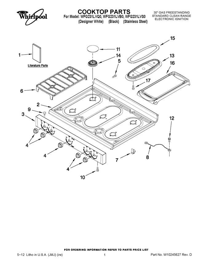 Diagram for WFG231LVB0