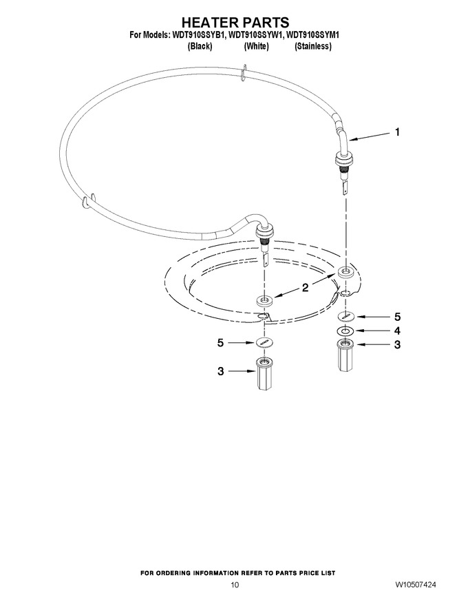 Diagram for WDT910SSYB1