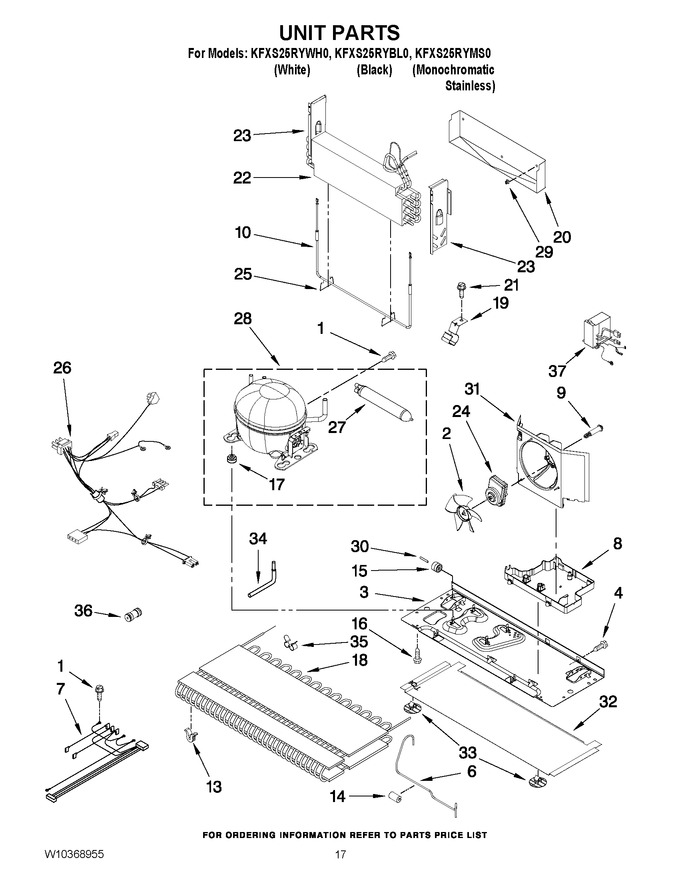 Diagram for KFXS25RYWH0