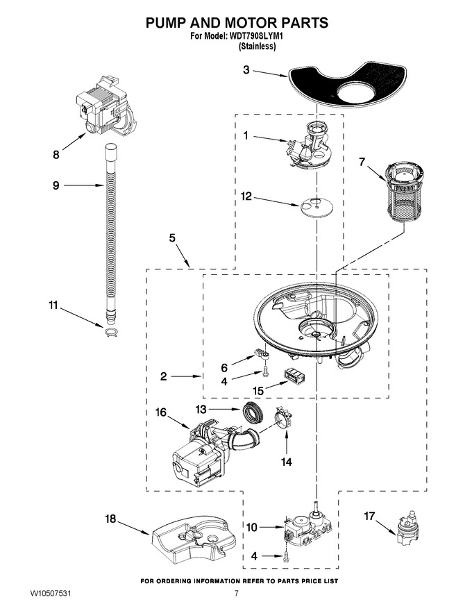 Diagram for WDT790SLYM1