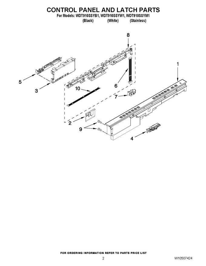 Diagram for WDT910SSYB1