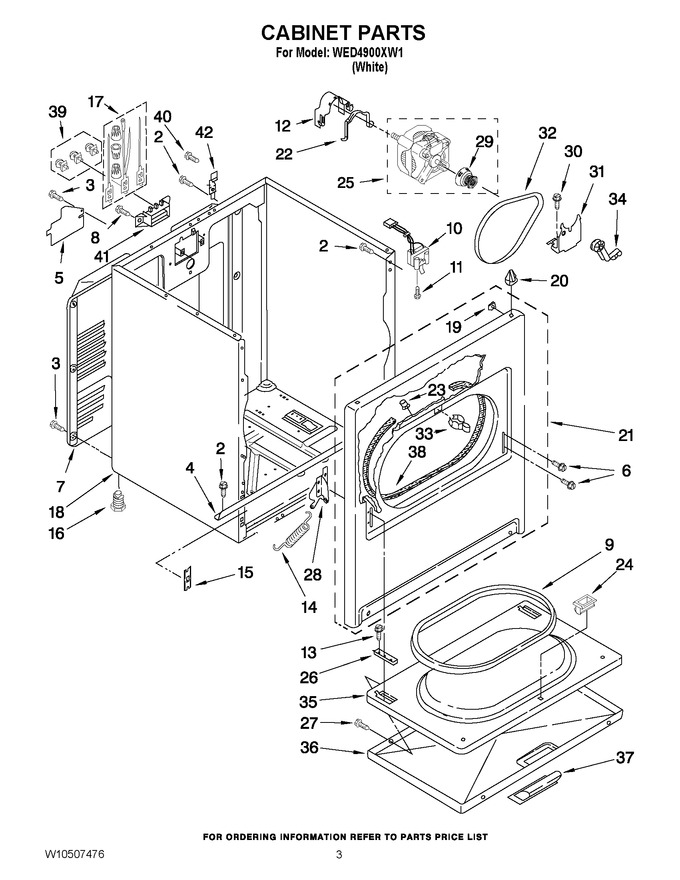 Diagram for WED4900XW1