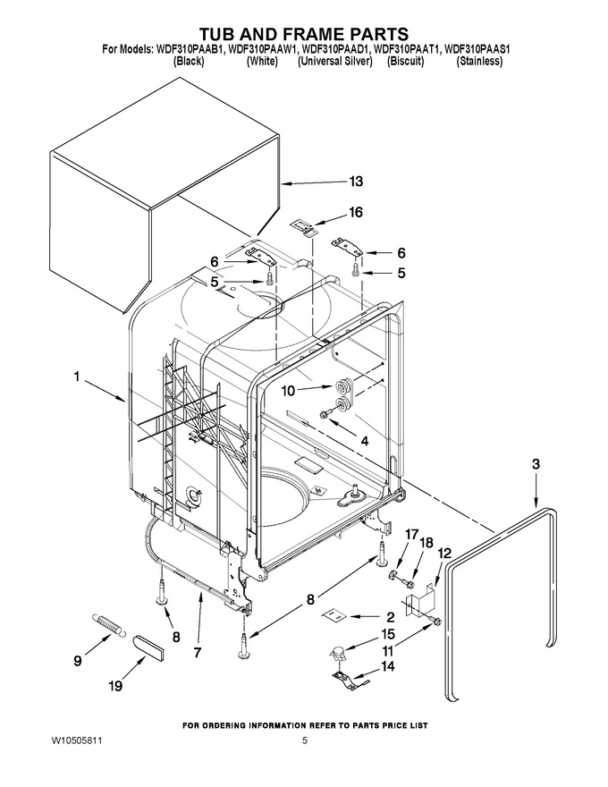 Diagram for WDF310PAAD1