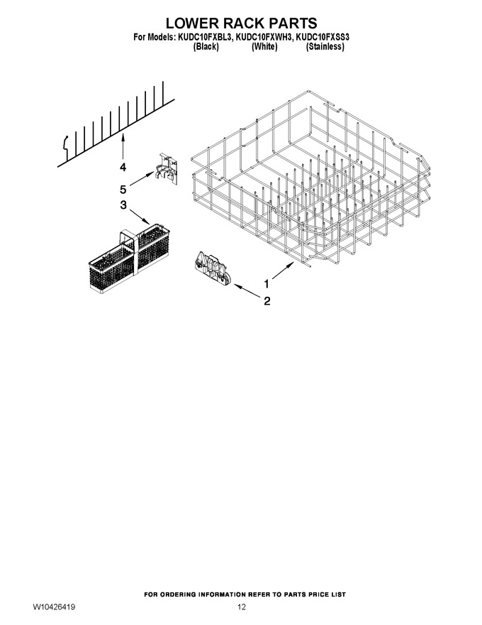 Diagram for KUDC10FXWH3