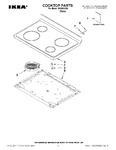 Diagram for 01 - Cooktop Parts