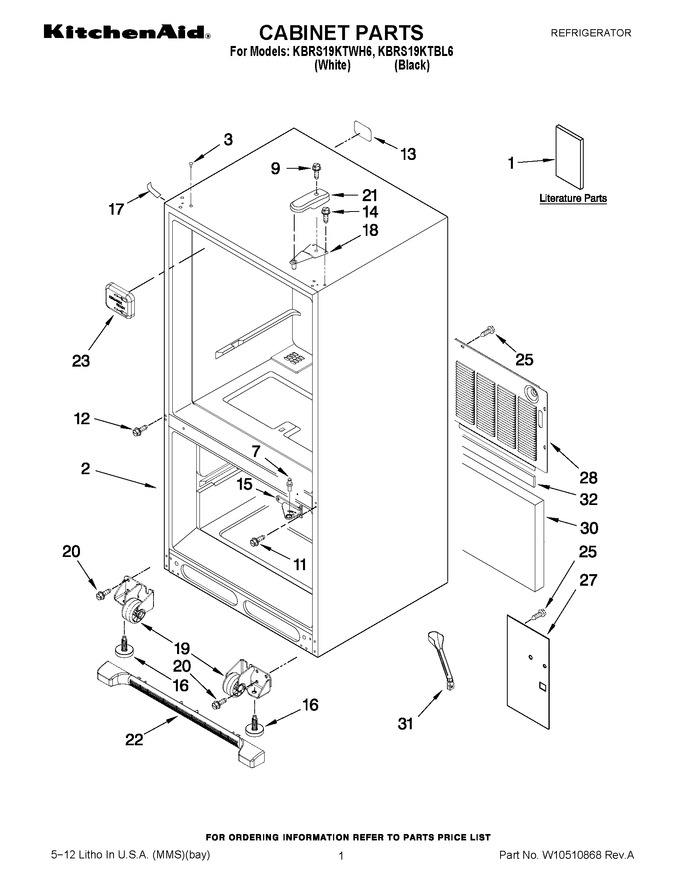 Diagram for KBRS19KTBL6