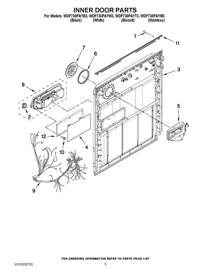 Diagram for WDF730PAYT3