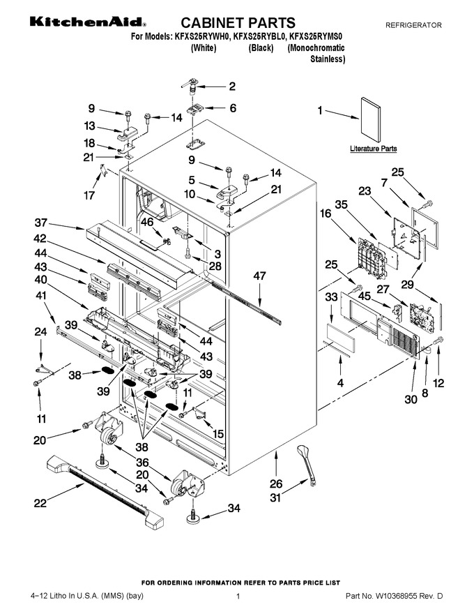 Diagram for KFXS25RYMS0