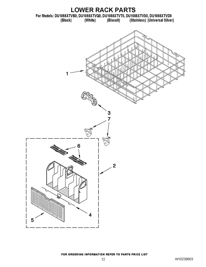 Diagram for DU1055XTVT0