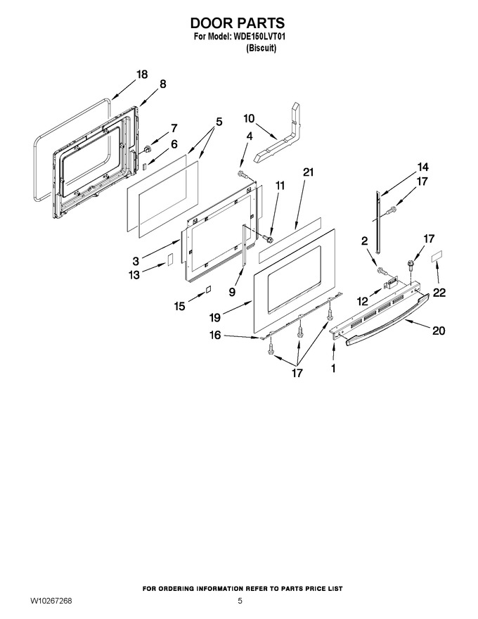 Diagram for WDE150LVT01