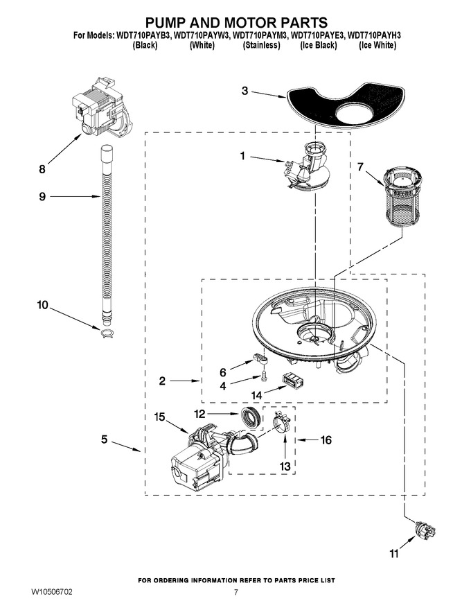 Diagram for WDT710PAYH3